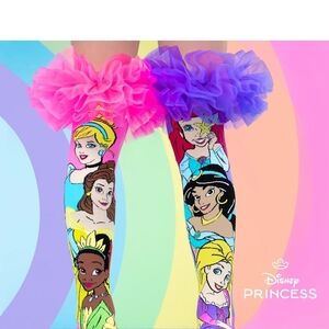 Disney Princess Colorful Knee-High Socks with Tulle